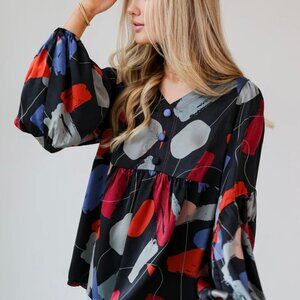 Flowy BabyDoll Blouse NWT